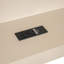 Lit plateforme double avec tablettes de rangement, tiroirs et station de charge-383143792