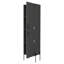 Meuble d'appoint Matt Gray Hight avec 4 tablettes