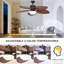 Ventilateur de plafond 52 po Tropical-194973281
