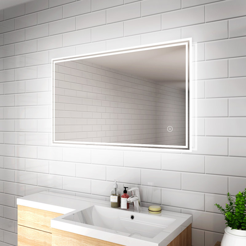 Arceneaux Flat Mirror, 100cm H x 60cm W