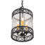 Luminaire suspendu cylindrique 3 lumières Antencio