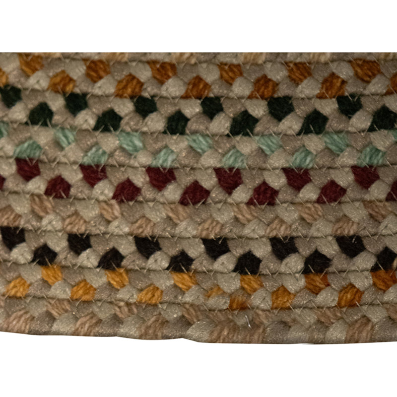 Hand Knotted Wool Area Rug in Taupe