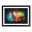 Rainbow Macaw Parrot - Picture Frame Graphic Art-56875954-56875959