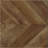 Rustic Tobacco Herringbone 3-Panel Folding Screen