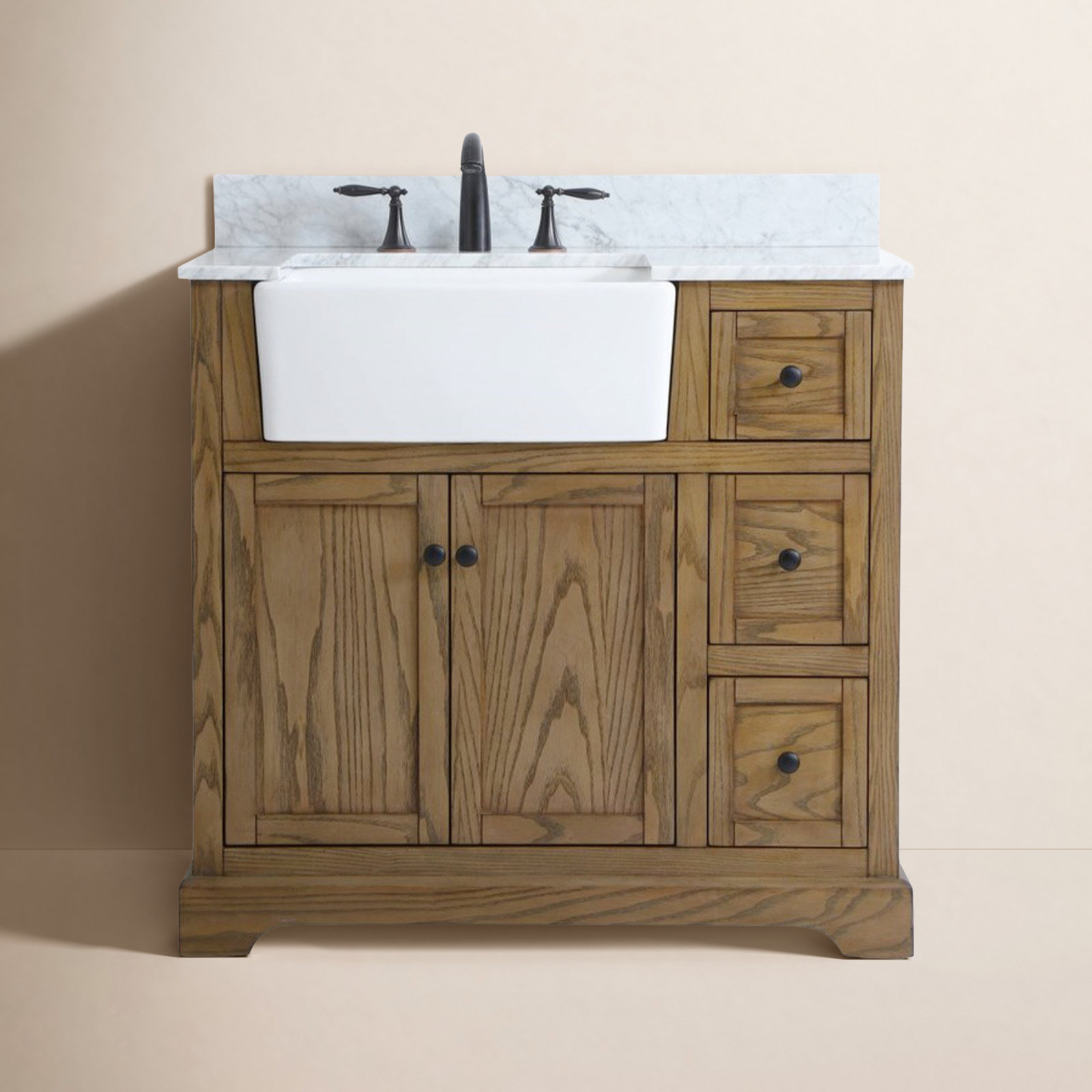 Pardue 36'' Single Bathroom Vanity, Driftwood