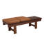 Banc en lattes de bois massif 59,5 po Aadi avec 2 coussins amovibles Aadi-1273278866