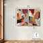 Ensemble d'art abstrait moderne « Earth Contours Duet » sur toile, par Art Remedy, cadre noir, 10 x 15-374109609-374109603
