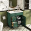 Meuble-lavabo sur pied 30 po avec lavabo, armoire de rangement autoportante avec porte à fermeture douce, 2 tiroirs-126770917