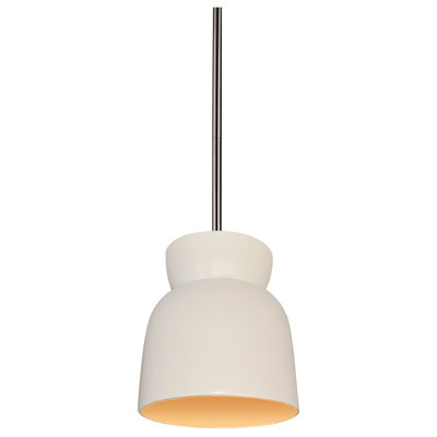 (6) Hourglass Pendant - Rigid Stem