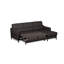 Falkirk Leather Corner Sofabed-169230810-169230806