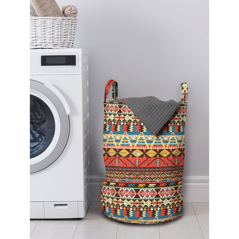 Fabric Laundry Bag with Handles