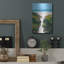 Art mural luxueux, "Coastal Path" par Dorothy Holmes Mohler, 12 po x 16 po