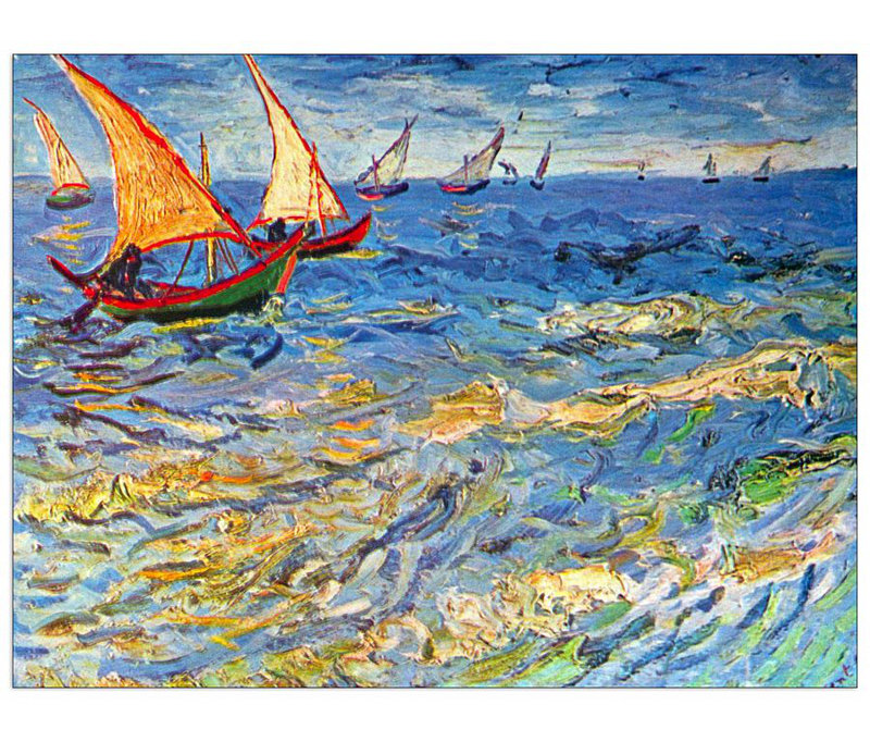 Vincent Van Gogh - Wrapped Canvas Painting, 60cm H x 80cm W x 1.8cm D