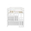 Lit mezzanine simple avec escalier-1282920380