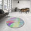 Abstrait rose Tapis décoratif-946857855