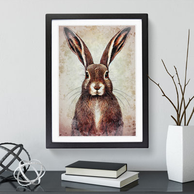 Portrait Of A Hare No.3 - Single Picture Frame Print