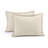 Hampton Double Flange Embroidered Contrast Edge Comforter 3 Pieces Set-101427143-101427144