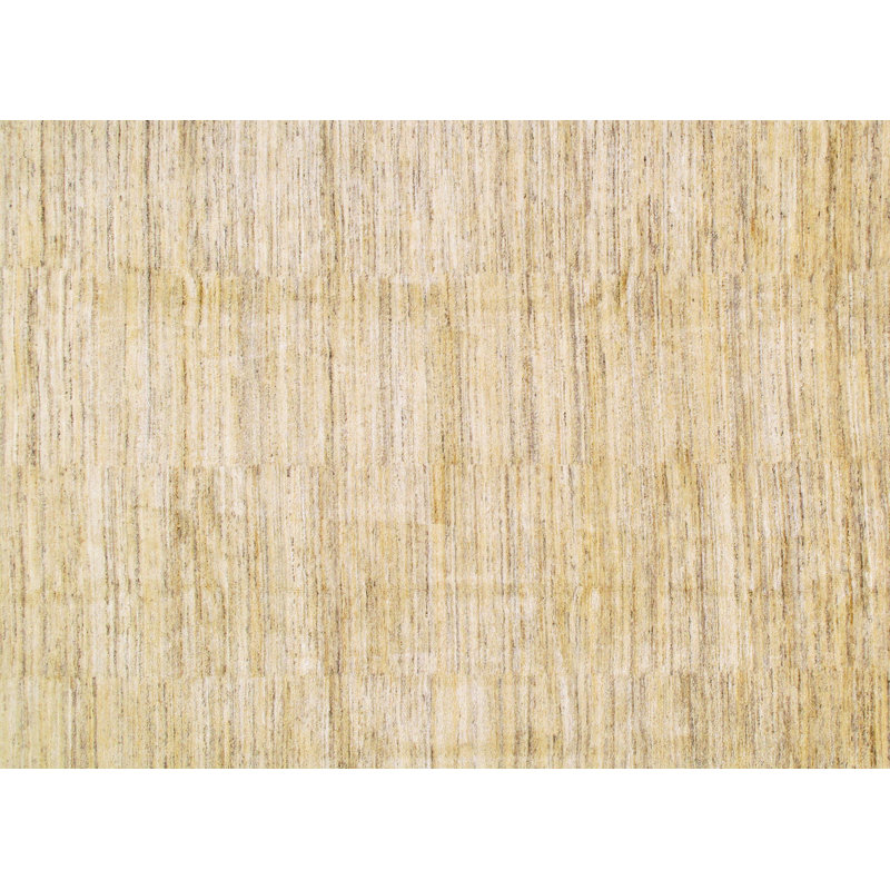 Pasargad Wool Area Rug in Ivory/Brown