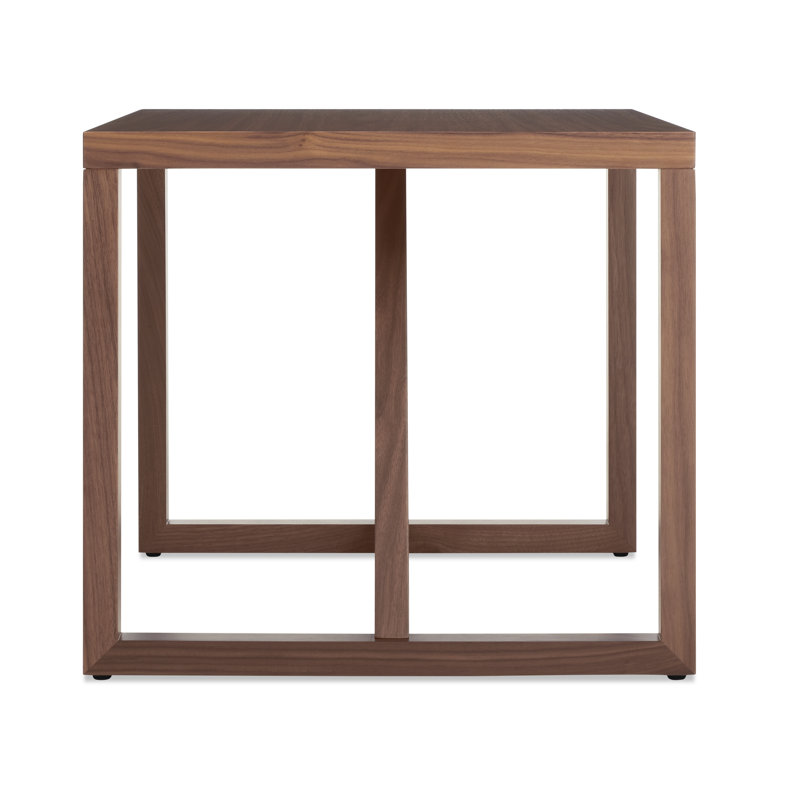 Strut End Table, Walnut