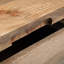 Hunter - Table basse carrée à plateau relevable - Naturel