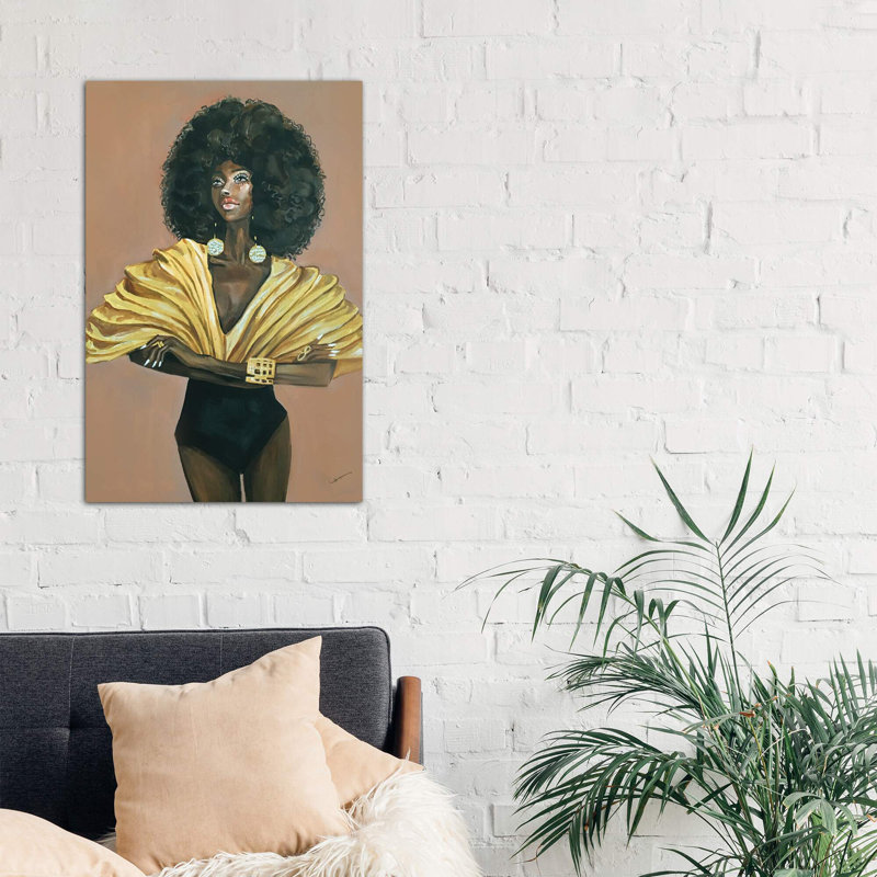 Diva - Wrapped Canvas Painting, 101.6 cm H x 66.04 cm W x 3.175 cm D