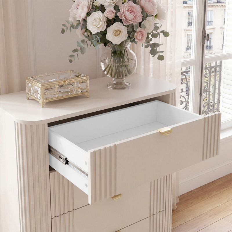 78 cm W Chest of 4 Drawers