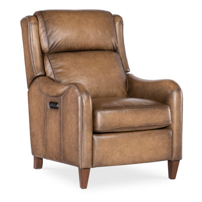 Carrington Leather Glider Recliner