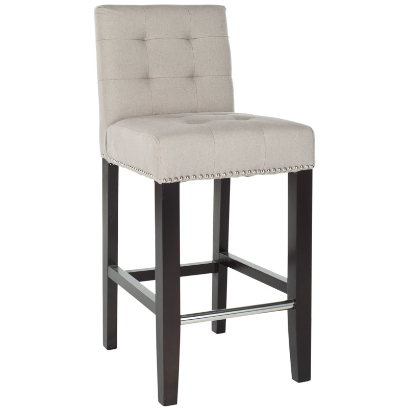 Tabouret de bar Apoloniusz, Taupe, Counter Stool (23.8" Seat Height)