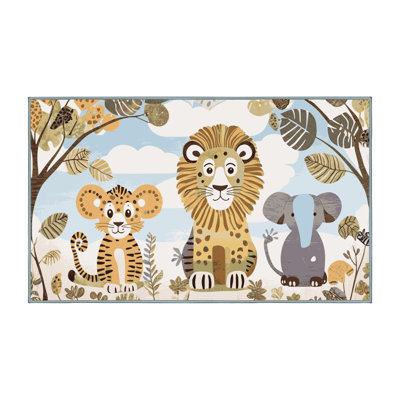 Tapis pour enfants East Urban Home