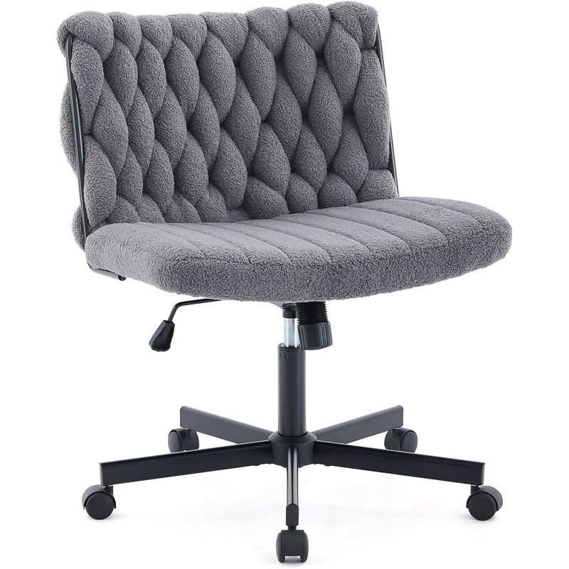Upholstered Lounge Chair, Grey