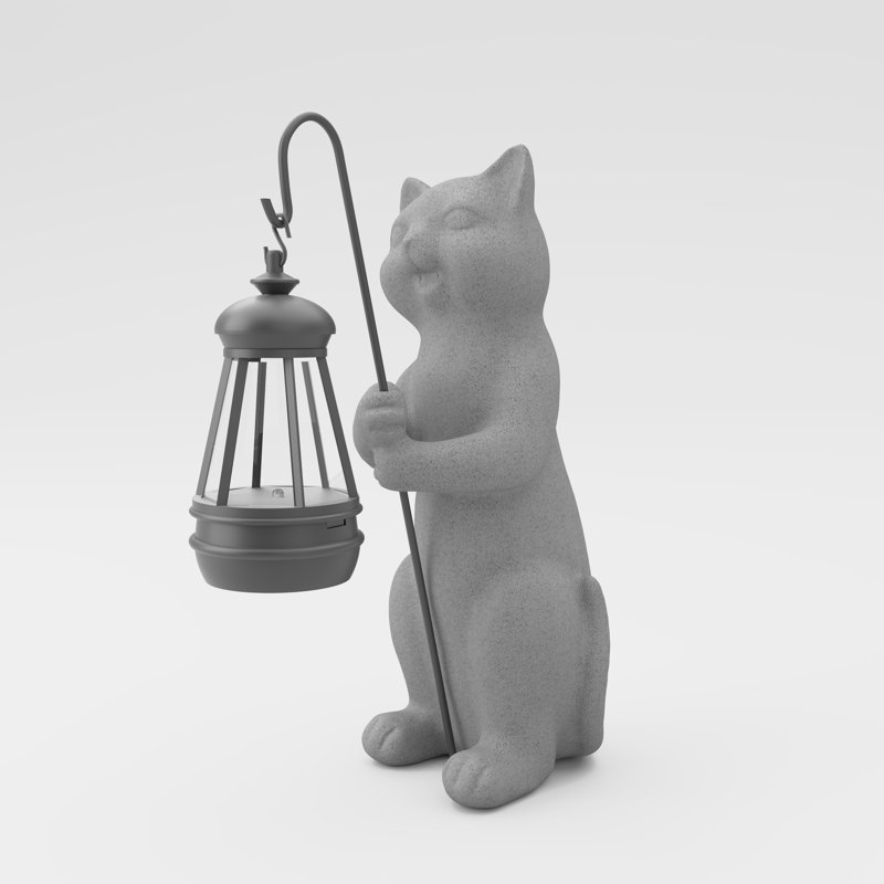 Resin Garden Statue, Grey