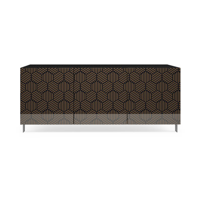Bahena 3 -Door Accent Cabinet