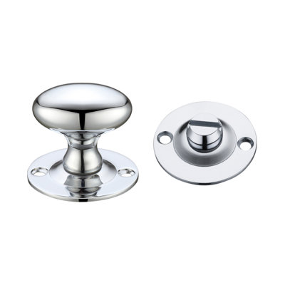 Oval Thumb Turn with Coin Release Rosette