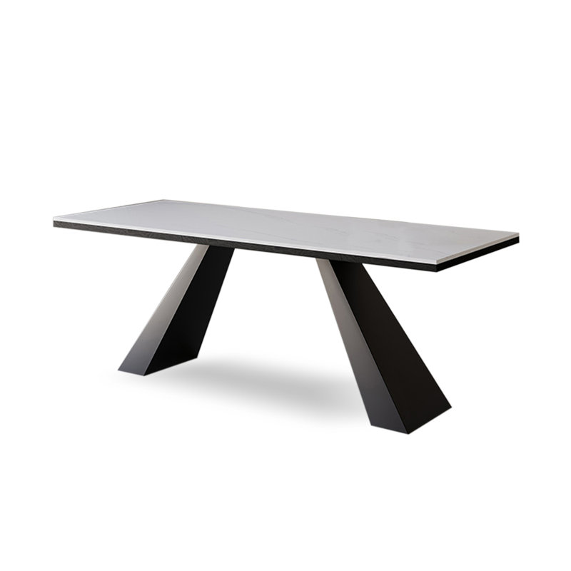 Table de salle à manger Italian, Blanc