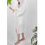 Kerin Above Knee Bathrobe with Pockets and Hood-1826513156