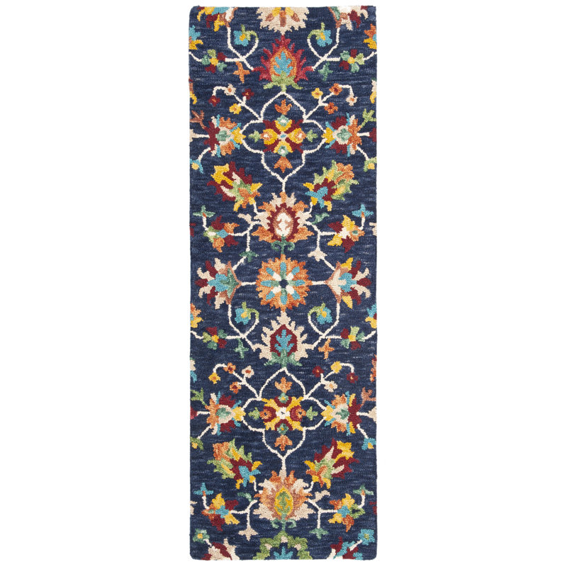 Porterfield Hand Tufted Wool Oriental Rug, Runner 2'3" x 7'