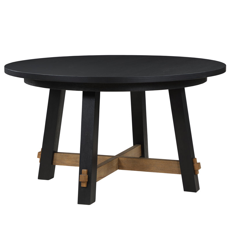 Rond Rickye 54 po, Noir, Brun / Noir