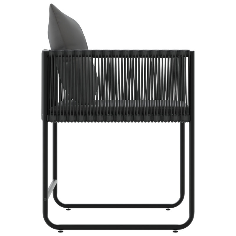 Patio Dining Armchair with Cushion