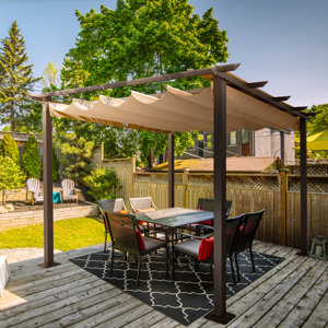 https://assets.wfcdn.com/im/64404101/resize-h300-w300%5Ecompr-r85/2372/237231419/Aluminum+Pergola+with+Retractable+Canopy.jpg