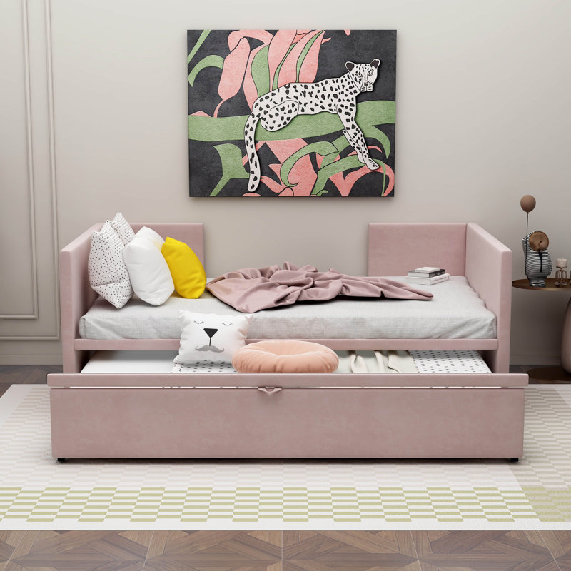 Deyadira Kids with Trundle, Pink