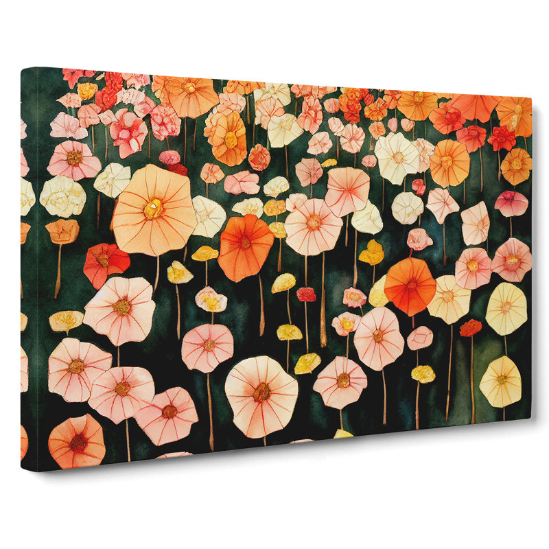 Epic Flower Market - Wrapped Canvas, 50cm H x 76cm W x 3cm D