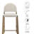 Hayley Upholstered Fabric Counter Stool-109758073-109758078