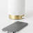 Arden 17 in. Mid-Century Modern LED Table Lamp with Fabric Drum Shade and USB Port