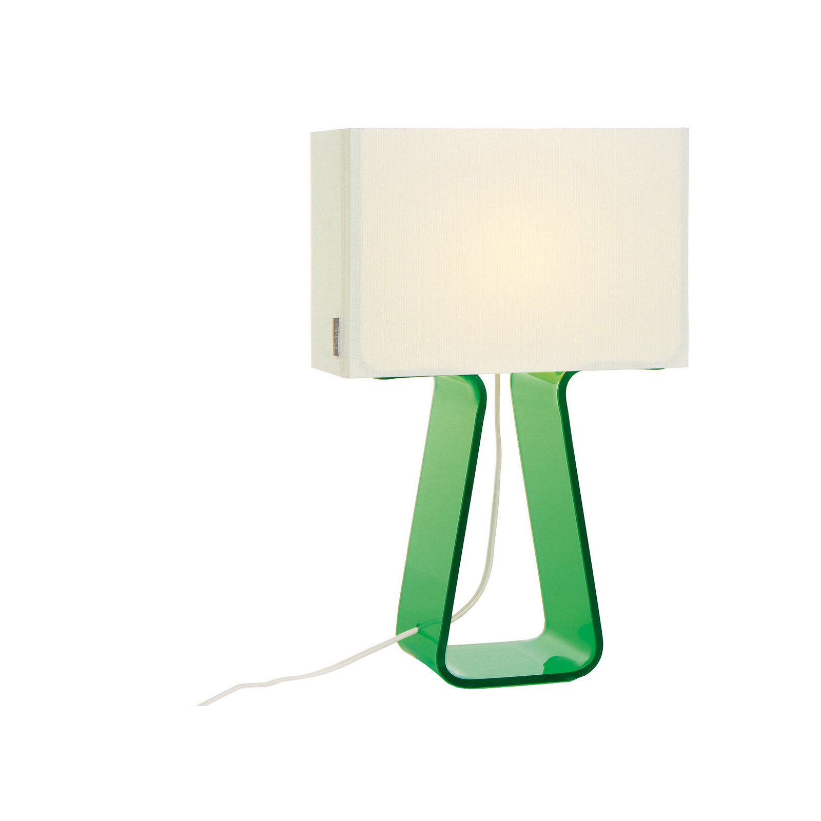 Tube Top Table Lamp, Green