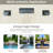 Outdoor Stainless Steel Waterfall Fountain-60761835