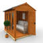 8x6w TigerFlex® Shiplap Apex Full Pane Summerhouse