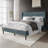 Contemporary Wingback Platform Bed-1148571728-1148571730