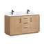 Meuble-lavabo double 60 po Cloverfield-93496137-93496138