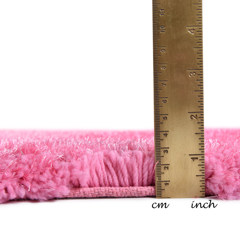 Soft Solid Colour Hand Woven Area Rug, Square 190cm