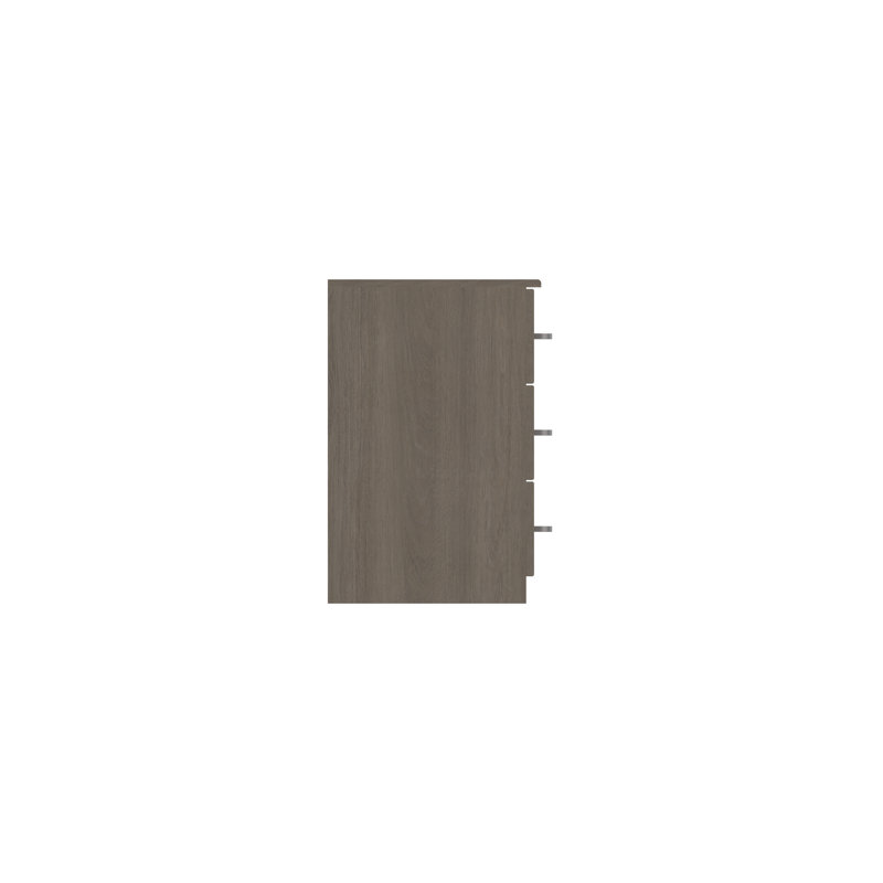 Bushnell 72.5cm W 3 - Drawer Chest of Drawers, Grey